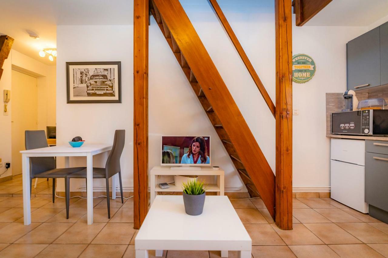 Duplex Dans Centre Ville Troyes Luaran gambar